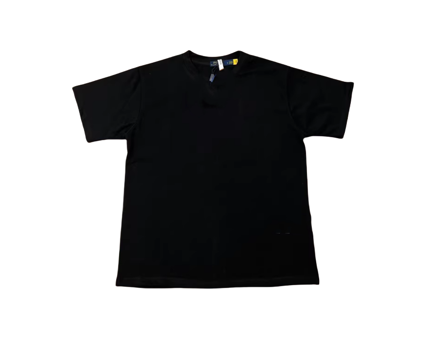 【Fashio】Classic Pony Logo Embroidery Heavyweight T - shirt - Image 4
